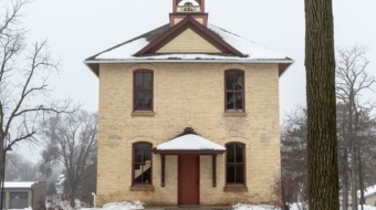 "The District Number 1 School was moved from its original site on Main Street to North Second Street.  The School was originally one of two school buildings on the west side of Mount Horeb and housed grades one through eight. The school was built between 1884 and 1889. When the Academy Street school opened in 1919 the West Main Street schools were no longer needed." ~ Mount Horeb Landmarks Foundation, Inc.   #wisconsin #wisconsinlife #midwest #travelwi #travelwisconsin #midwestliving #midwestmoment #themidwestival #discoverwisconsin #conquer_wi #mounthoreb #madisonwi #midwestisbest #danecounty #wisco #explorewisconsin #onwisconsin #driftlessarea #wisconsinphotographer #norse #norwegian #nordic #viking #vikings #north #northmen #trolltown